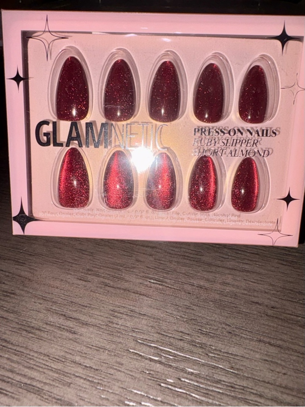 Glamnetic Ruby Slipper Press on Nails